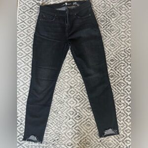 7 From All Mankind Gwenevere skinny jeans, size 29. EUC